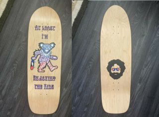 Grateful Dead Skateboard Skateboard Deck - Hand Painted Art