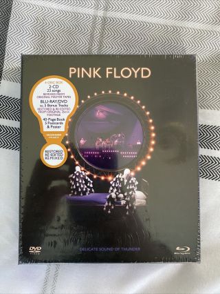 Pink Floyd Delicate Sound Of Thunder Limited Box Set 2cd/dvdblu - Ray