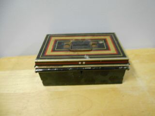 Supernatural Television Series Prop - Small Vintage Metal Cash Lockbox
