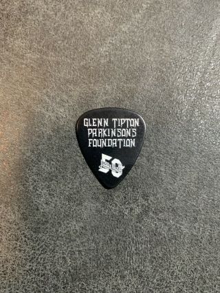 Judas Priest Guitar Pick - 2021 Glenn Tiptons Parkinsons Foundation 50 Year Pick