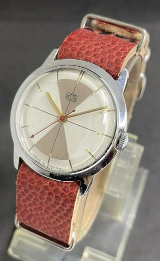 Vintage Rare Umf Ruhla German Mechanical Watch Cal.  23 - 32 Near
