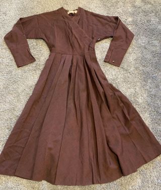 Vintage Rare Designer Claire Mccardell Dress With Flaws