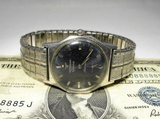 Vintage Mens Wittnauer Automatic Swiss Mechanical Wrist Watch Runs C3099