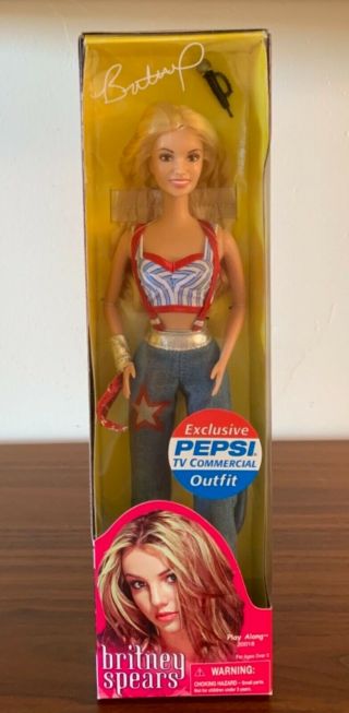 Britney Spears Doll Exclusive Pepsi Tv Commercial Outfit Doll