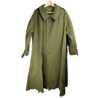 Vintage French Military M35 Motorcycle Trench Coat
