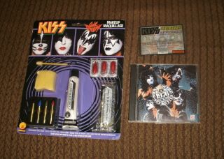 Kiss Make Up Kit,  Rare Cd Destroyer Cover And Kiss Contest Card
