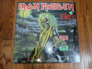 Iron Maiden Killers Record 1981 Capital Record St - 12141 12 "
