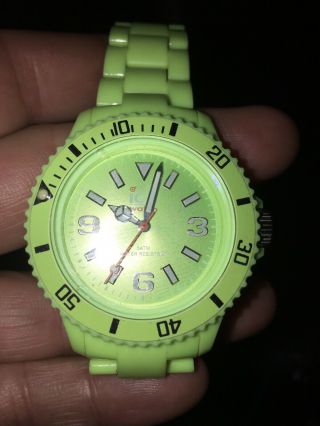" Ice " Watch Lime Green Needs Battery