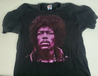 1994 Jimi Hendrix Winterland Are You Experienced Shirt T - Shirt Vintage Fade