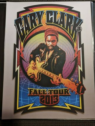 Gary Clark Jr - Fall Tour 2013 Poster