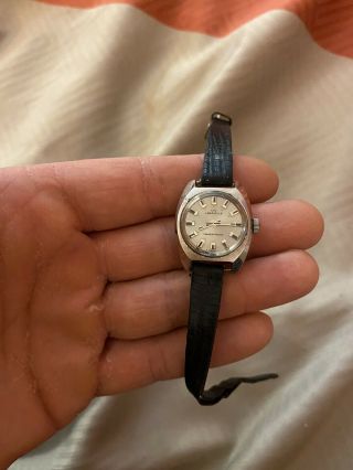 Vintage Caravelle Transistorized Watch N1 Needs Battery And Band Is Shot