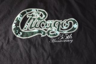 Chicago Band 35th Anniversary Concert Tour Shirt Size 2xl Tshirt Nwot