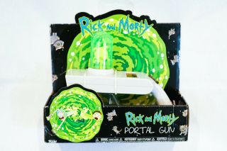 Funko Toys: Rick And Morty Portal Gun Lights Up With Sound Brand