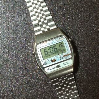 Vintage Mens Timemaster Alarm Chronograph Dual Time Digital Watch 3