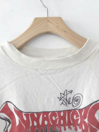 ⭕ 90s Vintage Lunachicks shirt : punk hardcore bikini kill dickless nirvana rock 3