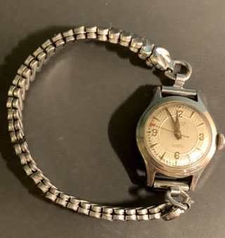 Vintage Lusina Ladies Wrist Watch 17 Jewels Swiss Made Incabloc Geneve