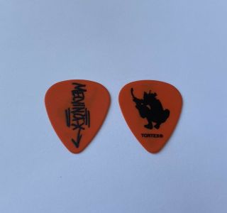 Nofx 2021 Eric Scott Melvin Tour Issue Custom Orange Guitar Pick Plectrum Punk