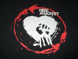 2011 Hardcore Punk Band Rise Against Spring Concert Tour (xl) Shirt