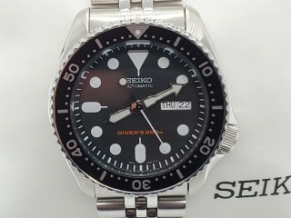 Seiko Skx007k2 Vintage Diver 7s26 - 0020 Automatic Men 