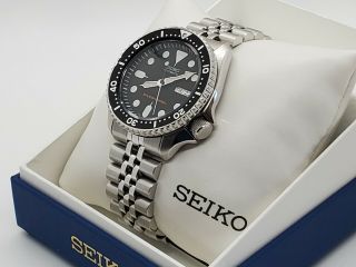 SEIKO SKX007K2 VINTAGE DIVER 7S26 - 0020 AUTOMATIC MEN ' S WATCH - GREAT COND 2