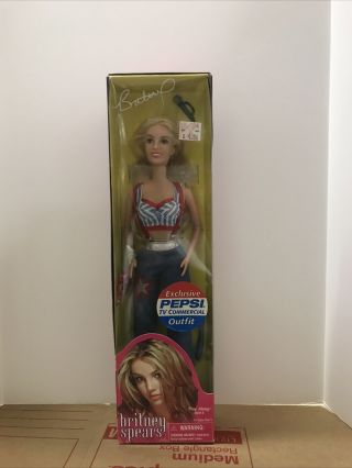 Britney Spears Doll Exclusive Pepsi Tv Commercial Outfit Doll