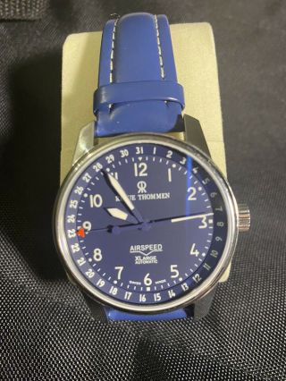 Revue Thommen Airspeed Xl Automatic Pointer Date Swiss Made Watch - No Case