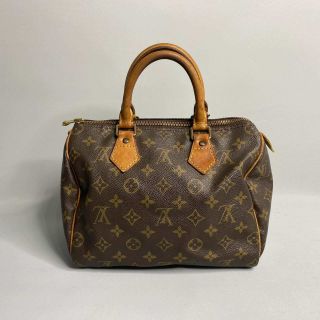 Vintage Louis Vuitton Speedy 25 Monogram Bag Doctor Brown