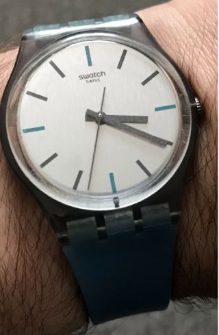 Swatch ‘sea Pool’ Gm185 Watch/ Wristwatch/ Men’s/ Women’s/ Swiss/ Timepiece