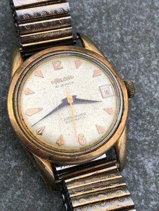 Vintage Felca Air Navigator 41 Jewels Automatic Gents Wristwatch