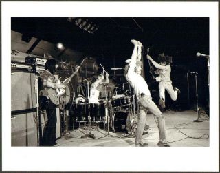 The Who Concert Photo Print 11x14 Uk Tour 1971 Daltrey Townshend Moon Entwistle