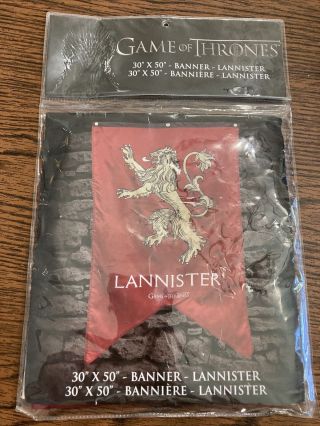 Calhoun Game Of Thrones House Lannister Wall Banner 30 " X 50 "