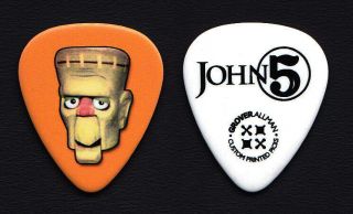 Rob Zombie John 5 Mad Monster Party Frankenstein Fang Guitar Pick - 2015 Tour