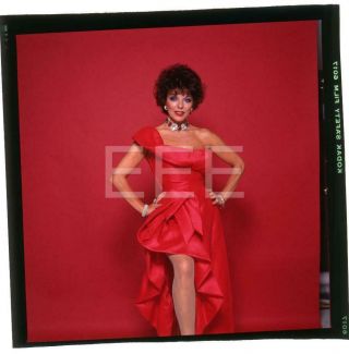 Joan Collins Dynasty Tv Actress Milton Greene Transparency W/rights H31