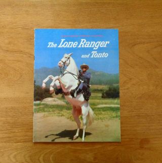 1957 The Lone Ranger And Tonto Souvenir Photo Album