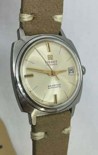 Vintage Tissot Seastar Visodate Automatic Date Cal 784 Ref 44507