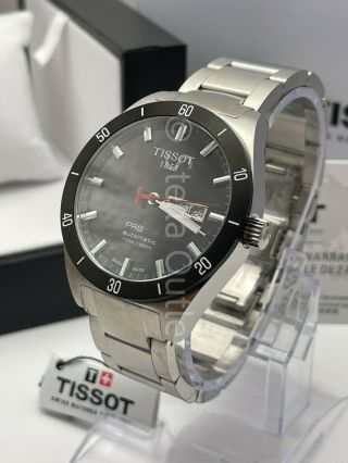 Tissot Prs 516 Black Dial Automatic T044.  430.  21.  051.  00 Stainless Steel