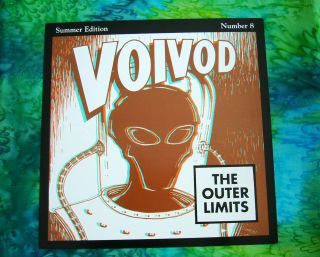 Rare Voivod The Outer Limits 12 " Promo Album Flat (cardboard Mini Poster) 1993