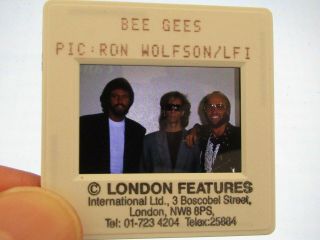 Press Promo Slide Negative - Bee Gees - 1980 