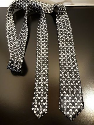 Black Tie Geek Space Invaders Tie