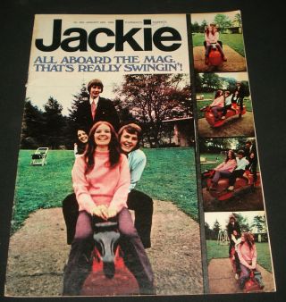 Jackie Mag - 1960s Pop Beat Mod Deep Purple The Move Walker Bros Dream Police