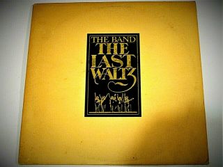 The Band,  Last Waltz Album Outstanding Vg,  Vinyl & G,  Sleeve & Inserts Rare Find