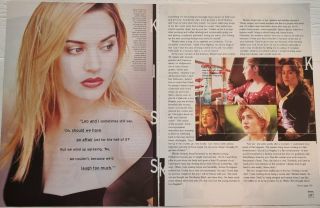 Clippings Cuttings - Kate Winslet N - 0190 - 7 Pages 2 Covers