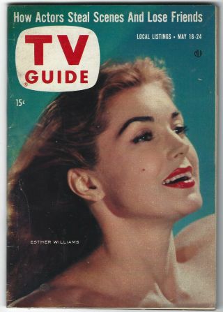 1957 Tv Guide - Elizabeth Montgomery - A Reply To Ronald Reagan - Sal Mineo