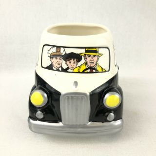 Dick Tracy Applause Rolling Police Car Coffee Mug Walt Disney Company 3D Look 2