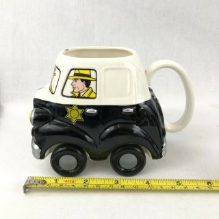 Dick Tracy Applause Rolling Police Car Coffee Mug Walt Disney Company 3D Look 3