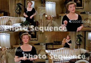 Alfred Hitchcock Presents Bette Davis Photo Sequence Colorized 04
