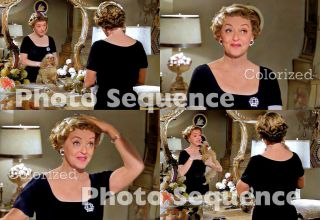 Alfred Hitchcock Presents Bette Davis Photo Sequence Colorized 03