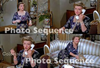 Alfred Hitchcock Presents Bette Davis Photo Sequence Colorized 02