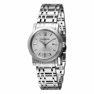 Burberry Heritage Silver Dial Stainless Steel Women Watch Bu1351