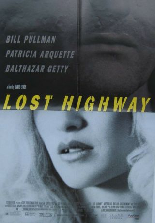 David Lynch (twin Peaks) Lost Highway Promotional Mini Poster